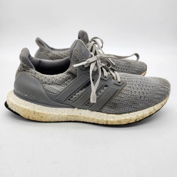 Adidas Ultra Boost BB6150 Gray Running Shoes Sneakers Women Size 8 - Picture 7 of 11